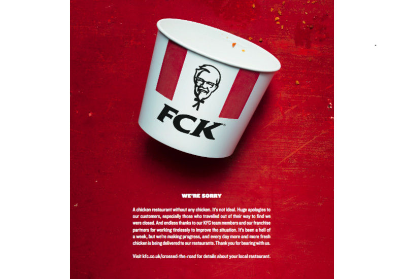 KFC сказал себе: «FCK», и вернул рестораны на место